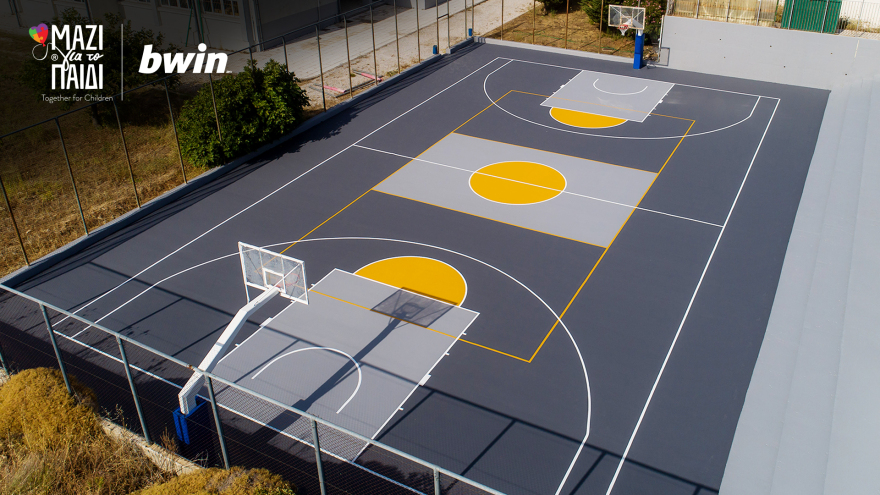 Έργο πνοής: 3 νέα γήπεδα στη Σαμοθράκη χάρη σε bwin & «Μαζί για το Παιδί»