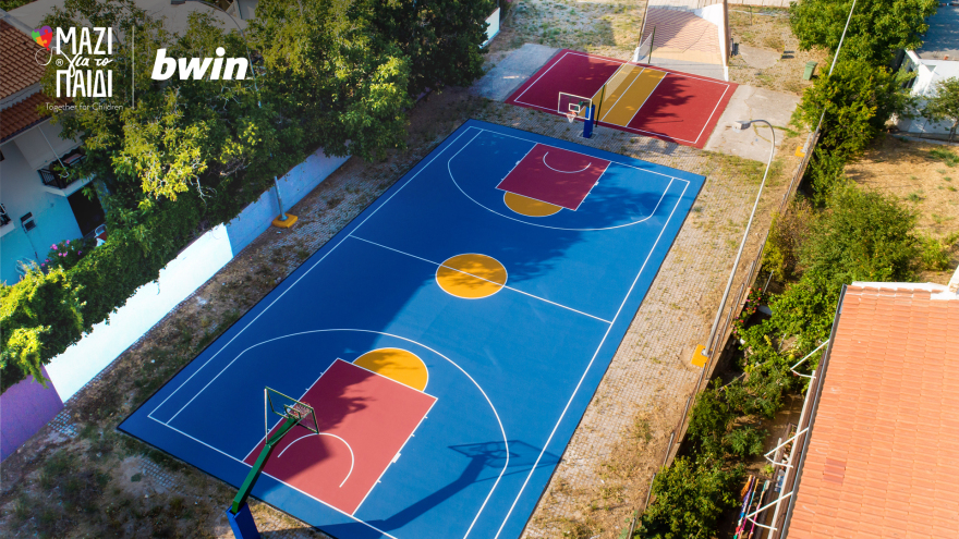 Έργο πνοής: 3 νέα γήπεδα στη Σαμοθράκη χάρη σε bwin & «Μαζί για το Παιδί»