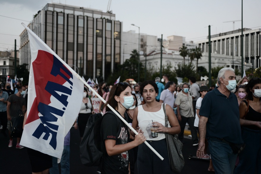 Κλειστό το Σύνταγμα λόγω συγκέντρωσης ενάντια  στο νομοσχέδιο της επικουρικής ασφάλισης