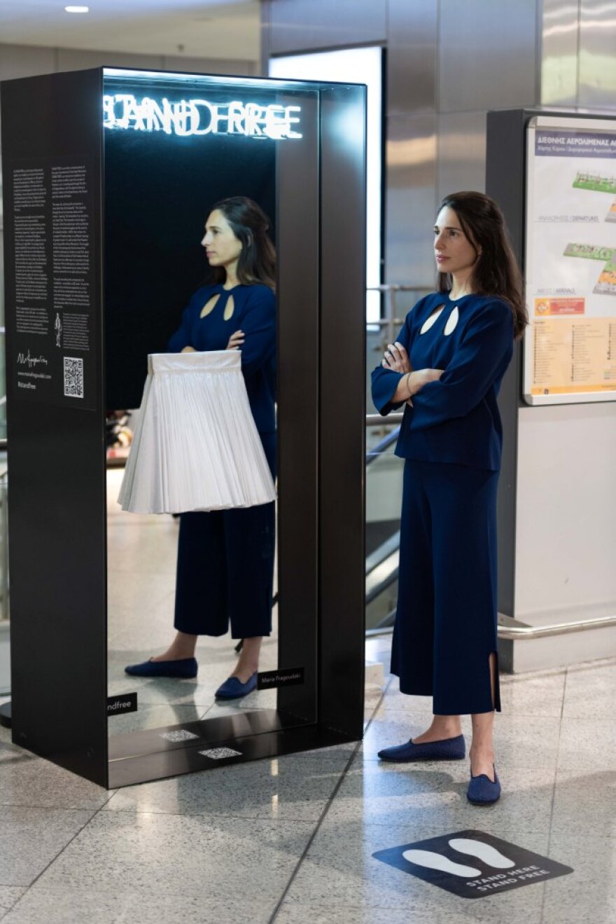 Μια «διαδραστική» φουστανέλα στο «Ελ. Βενιζέλος»