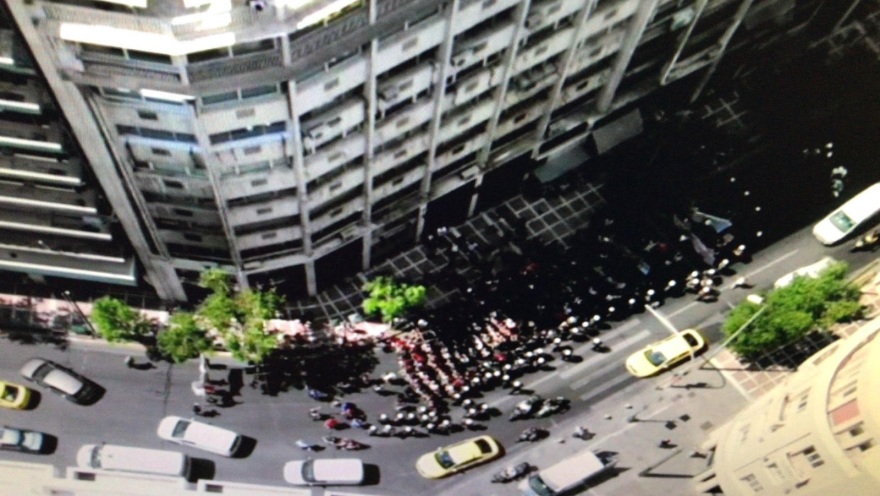 Για πρώτη φορά εφαρμόστηκε ο νόμος για τις πορείες 