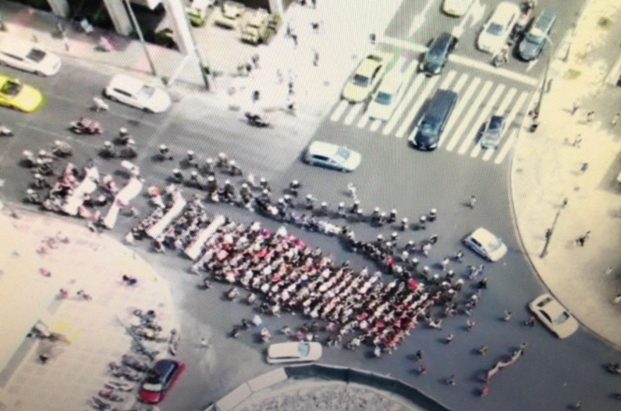 Για πρώτη φορά εφαρμόστηκε ο νόμος για τις πορείες 