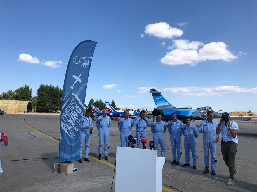 Athens Flying Week 2021: Στην Τανάγρα το εντυπωσιακό Rafale - Δείτε βίντεο και φωτογραφίες