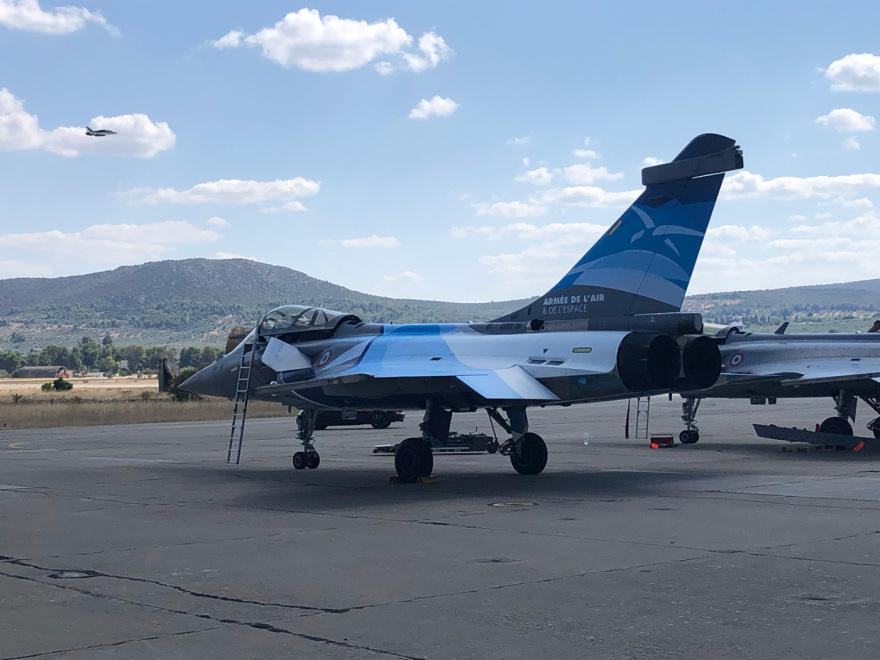 Athens Flying Week 2021: Στην Τανάγρα το εντυπωσιακό Rafale - Δείτε βίντεο και φωτογραφίες