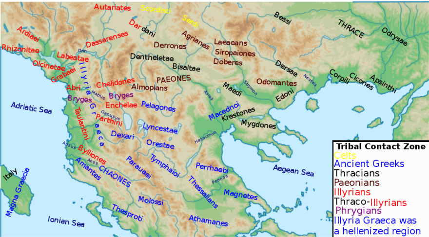 Οι Ιλλυριοί και η σχέση τους με τους Αλβανούς