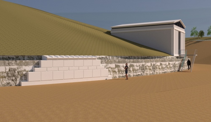 Αμφίπολη: Προχωρούν οι μελέτες κατασκευής του εξωτερικού κελύφους στον τύμβο Καστά