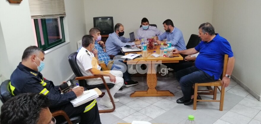 Καιρός - Εύβοια: Έκτακτη σύσκεψη του Συντονιστικού στο Μαντούδι λόγω της κακοκαιρίας