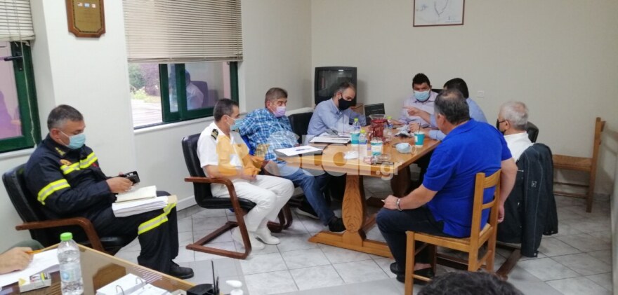 Καιρός - Εύβοια: Έκτακτη σύσκεψη του Συντονιστικού στο Μαντούδι λόγω της κακοκαιρίας