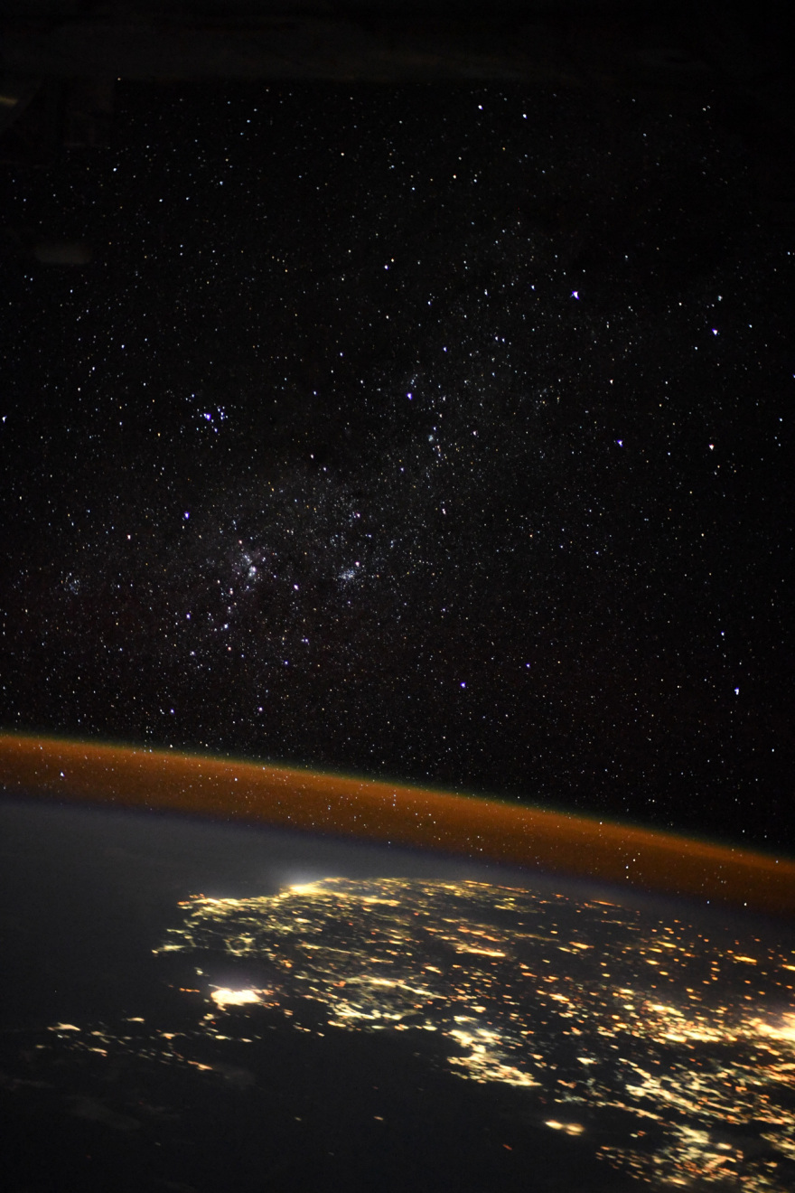 Οι εκπληκτικές φωτογραφίες του αστροναύτη Thomas Pesquet - Η Γη τη νύχτα όπως φαίνεται από τον ISS