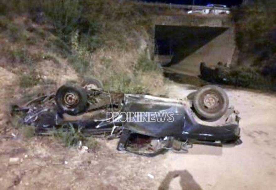 Καβάλα: Σοκαριστικές εικόνες από τροχαίο - Νεκρός ένας 38χρονος