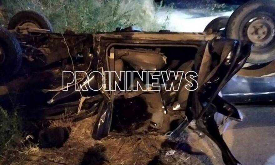 Καβάλα: Σοκαριστικές εικόνες από τροχαίο - Νεκρός ένας 38χρονος