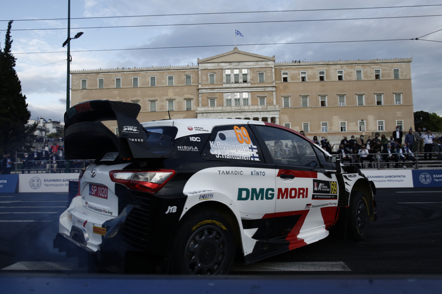 EKO Ράλι Ακρόπολις: Από αύριο η «μάχη» στα ελληνικά βουνά - Βίντεο και φωτογραφίες από την υπερειδική στο Σύνταγμα