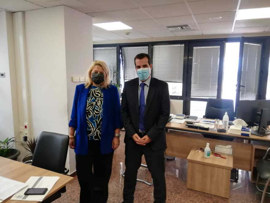 Επίσκεψη Θάνου Πλεύρη σε ΕΟΔΥ και ΕΟΠΥΥ