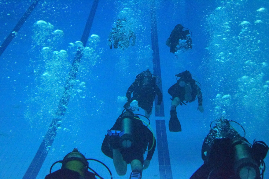 Ελληνοσκοπιανή άσκηση: Εκπαίδευση κάτω από το νερό - Δείτε φωτογραφίες 