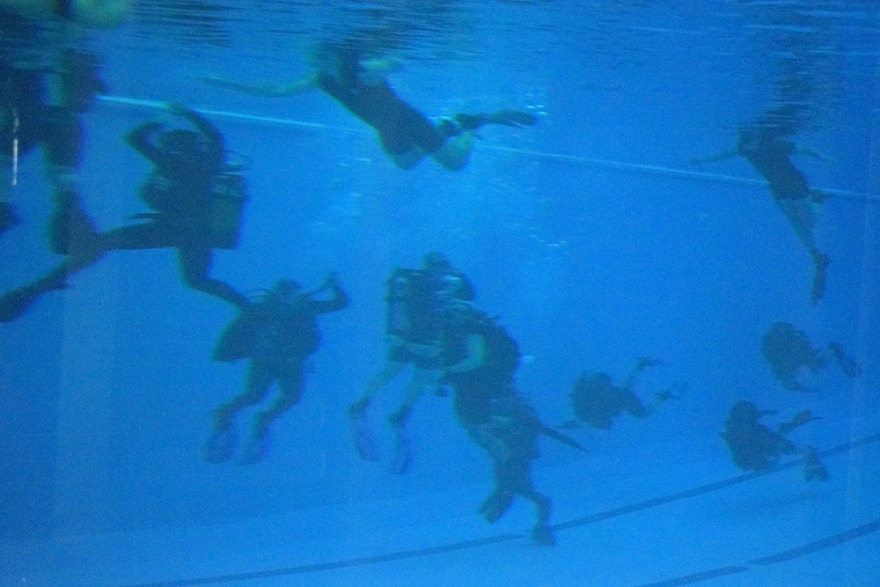 Ελληνοσκοπιανή άσκηση: Εκπαίδευση κάτω από το νερό - Δείτε φωτογραφίες 
