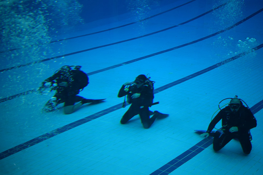Ελληνοσκοπιανή άσκηση: Εκπαίδευση κάτω από το νερό - Δείτε φωτογραφίες 