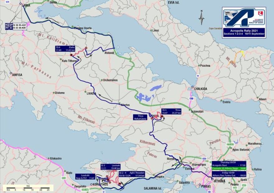 ΕΚΟ Ράλι Ακρόπολις 2021: Το σημερινό πρόγραμμα και τα καλύτερα στιγμιότυπα της χθεσινής Υπερειδικής