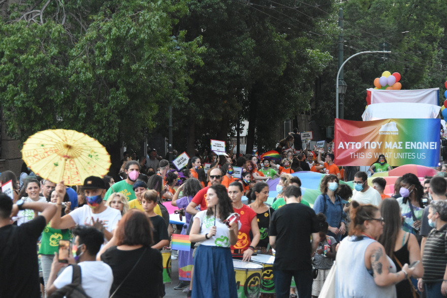 Ολοκληρώθηκε η παρέλαση του Athens Pride - Βίντεο και φωτογραφίες