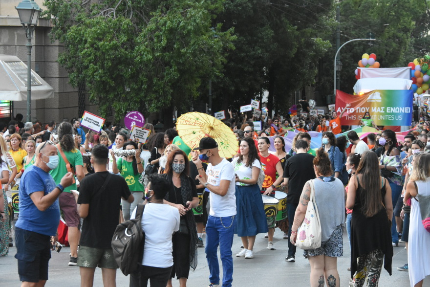 Ολοκληρώθηκε η παρέλαση του Athens Pride - Βίντεο και φωτογραφίες