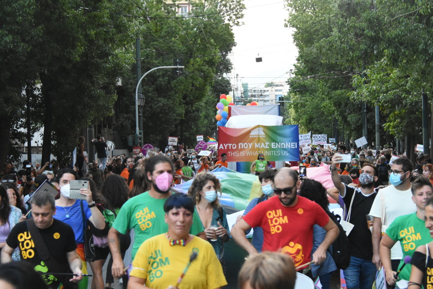 Ολοκληρώθηκε η παρέλαση του Athens Pride - Βίντεο και φωτογραφίες