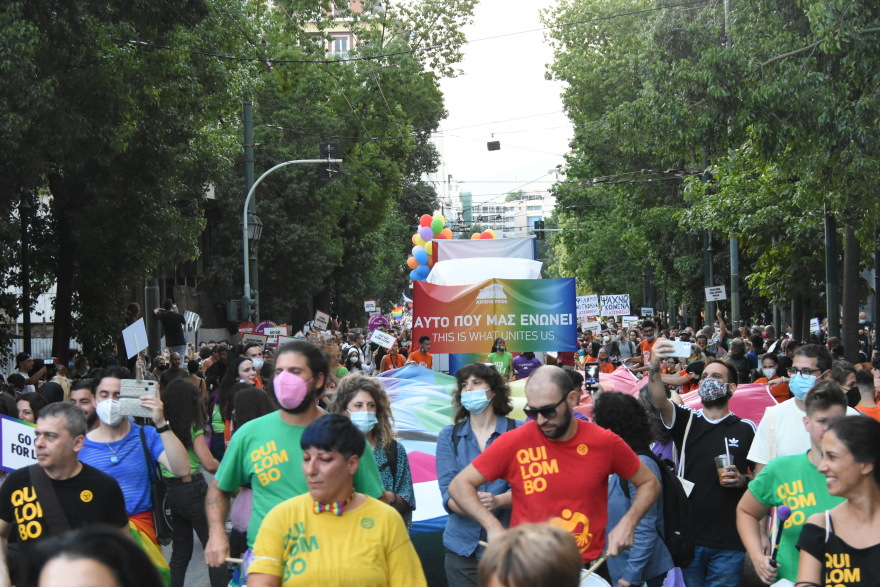 Ολοκληρώθηκε η παρέλαση του Athens Pride - Βίντεο και φωτογραφίες