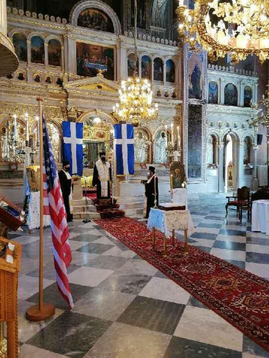 11η Σεπτεμβρίου: Μνημόσυνο στη Χίο για τα θύματα των Δίδυμων Πύργων - Δείτε φωτογραφίες