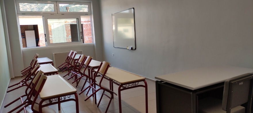 Ο Κυριάκος Μητσοτάκης εγκαινιάζει το νέο σχολείο στο Δαμάσι 