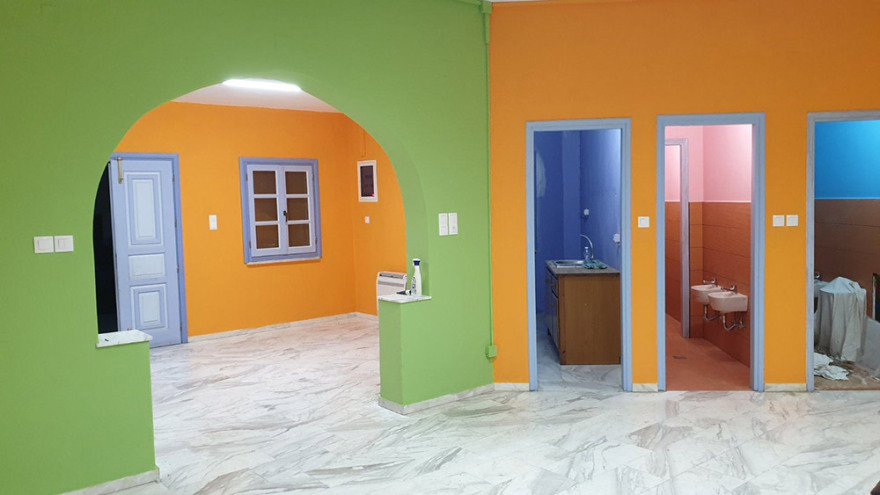 Νηπιαγωγείο - στολίδι: Ολική αναμόρφωση στον χώρο που θα υποδεχτεί τους 13 μικρούς μαθητές των Λειψών