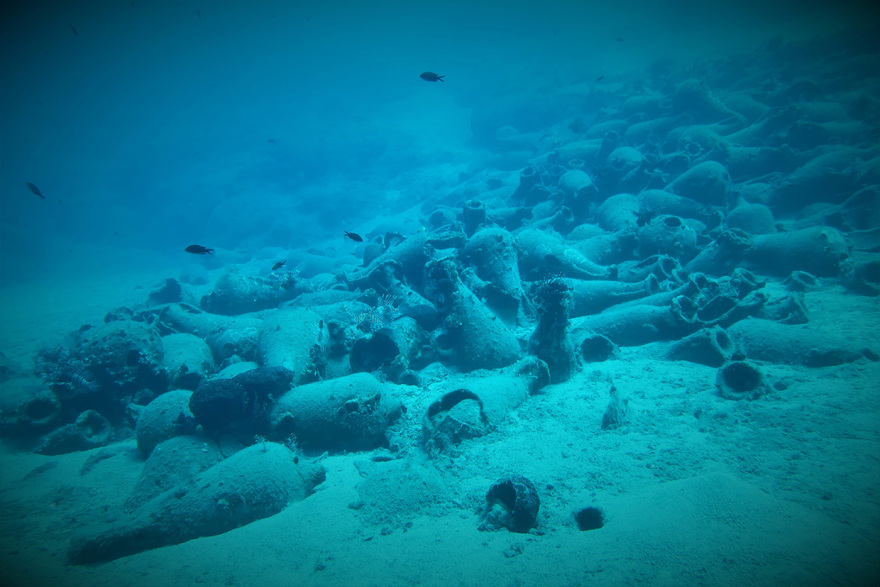 Εντυπωσιακά ευρήματα κατά την υποβρύχια έρευνα στον κόλπο Παλαικάστρου Σητείας