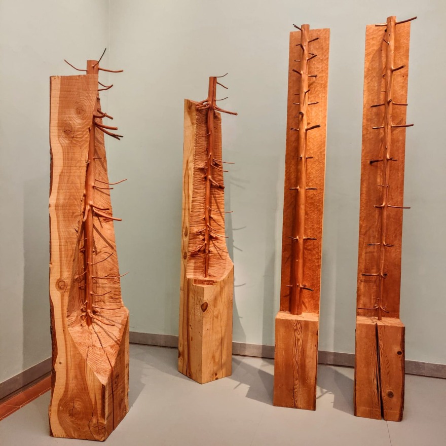 Η γλυπτική του Τζουζέπε Πενόνε σε γκαλερί της Αθήνας