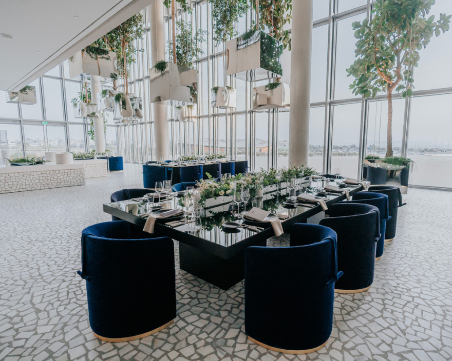 Ελληνικές γεύσεις στο δείπνο της EUMED9  - Δείτε σε φωτογραφίες το μενού 