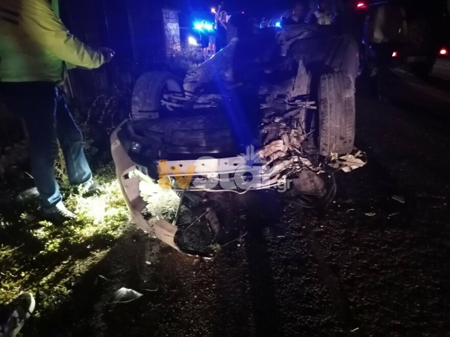 Θρήνος στην Εύβοια: Νεκροί δύο 19χρονοι φίλοι σε τροχαίο με μηχανή