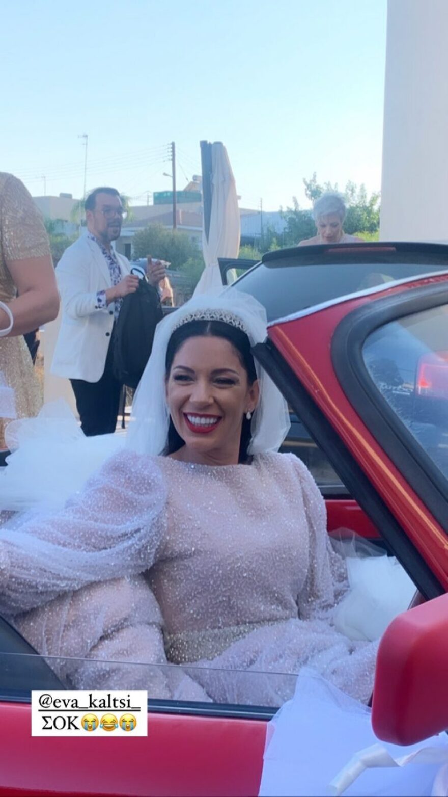 Εύα Καλτσή: Νυφούλα ντύθηκε η πρώην παίκτρια του Power Of Love 