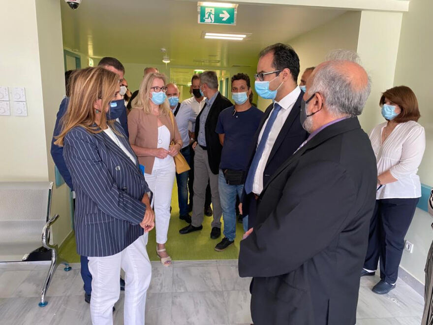 Το Ψυχιατρικό Τμήμα του Παναρκαδικού νοσοκομείου επισκέφθηκε η Ζωή Ράπτη