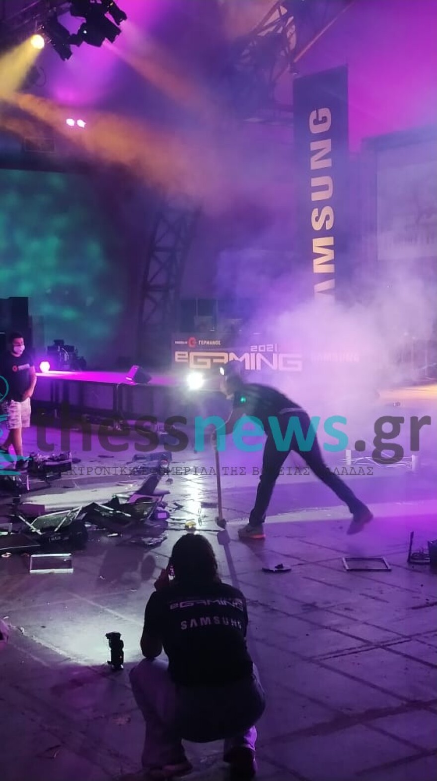 ΔΕΘ - Μήνυμα για την ανακύκλωση: Τα έκαναν «γυαλιά καρφιά» στην αυλαία της Gameathlon  - Δείτε βίντεο 