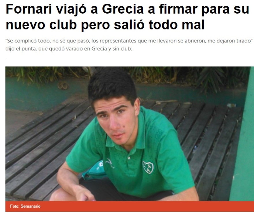 Λάρισα: Αργεντινός ποδοσφαιριστής δεν υπέγραψε στον Απόλλωνα και κατέληξε να κοιμάται στα παγκάκια