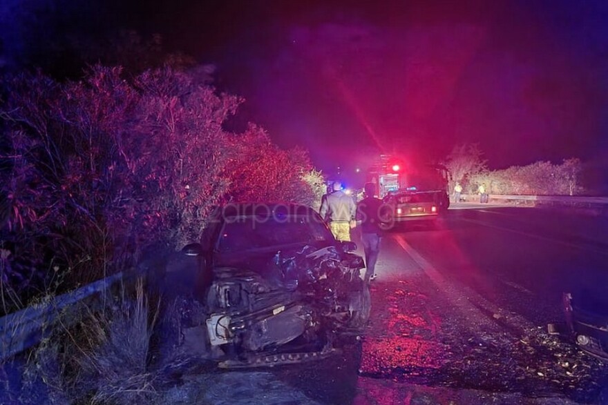 Τραγωδία στην Κρήτη: Δυστύχημα με δύο νεκρούς στον ΒΟΑΚ – Τέσσερις τραυματίες στο νοσοκομείο