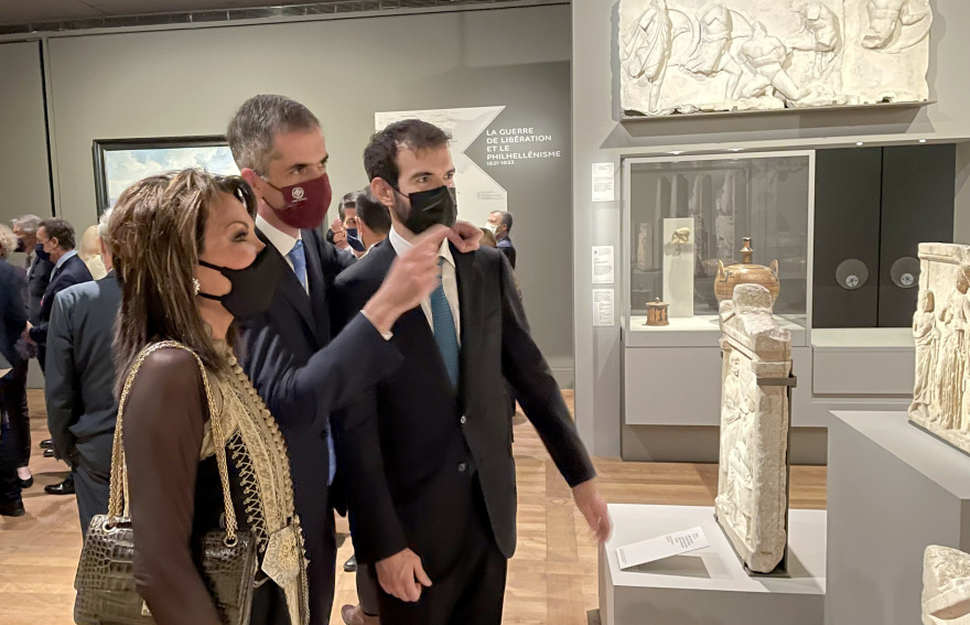 Μπριζίτ Μακρόν σε Γιάννα Αγγελοπούλου: Είσαι η καλύτερη Πρέσβειρα του ελληνικού πολιτισμού