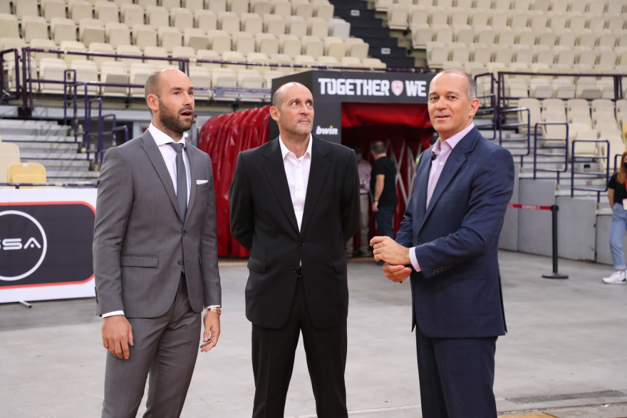 Συγκίνηση στο ΣΕΦ στο «αντίο» του Βασίλη Σπανούλη - «Το 2010 άλλαξε η δική μου ιστορία»