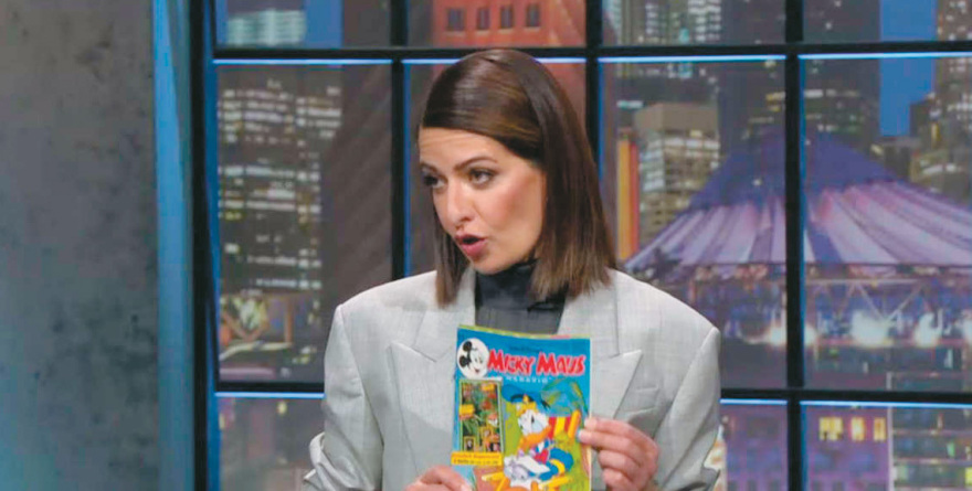 Λίντα Ζερβάκη: Η Ελληνίδα παρουσιάστρια που... τρόλαρε τους Γερμανούς πολιτικούς με Μίκυ Μάους!