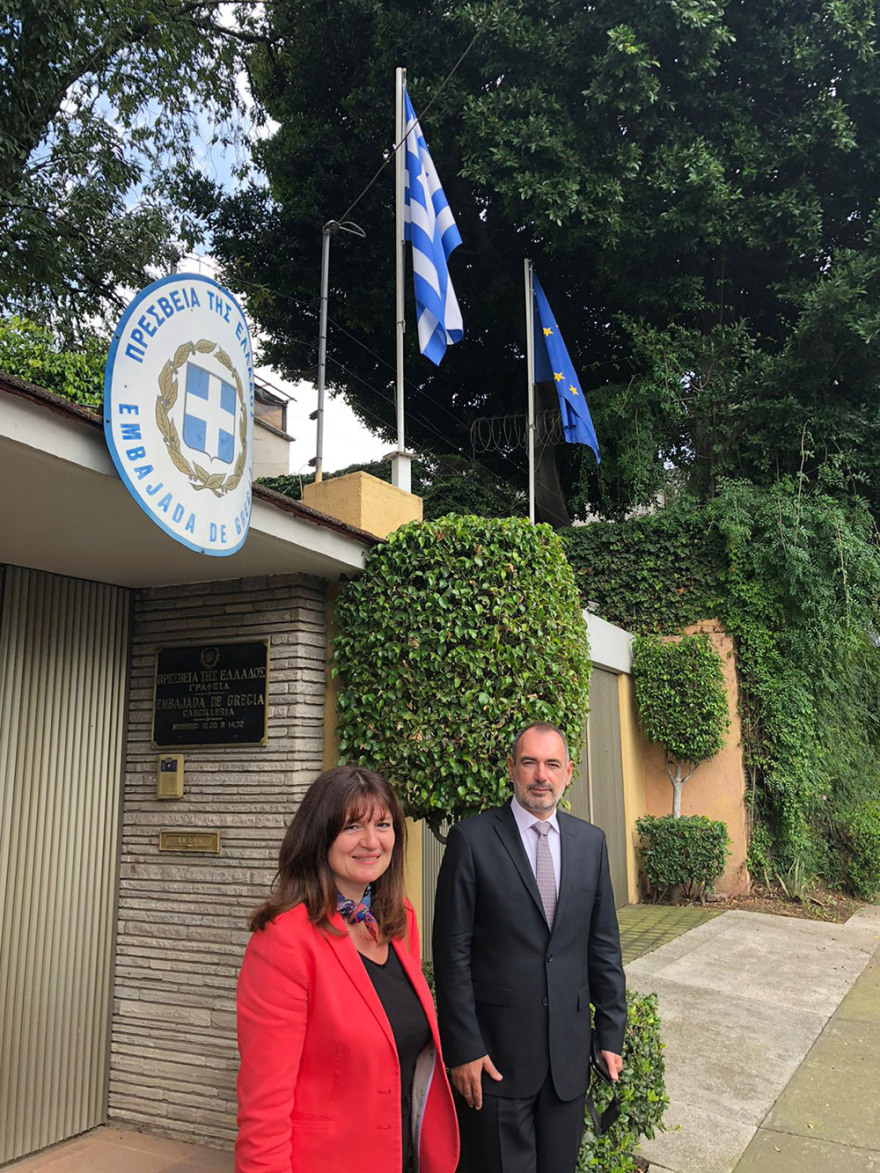 Συνάντηση Κατσανιώτη με τον πρόεδρο του Μεξικού Ομπραδόρ