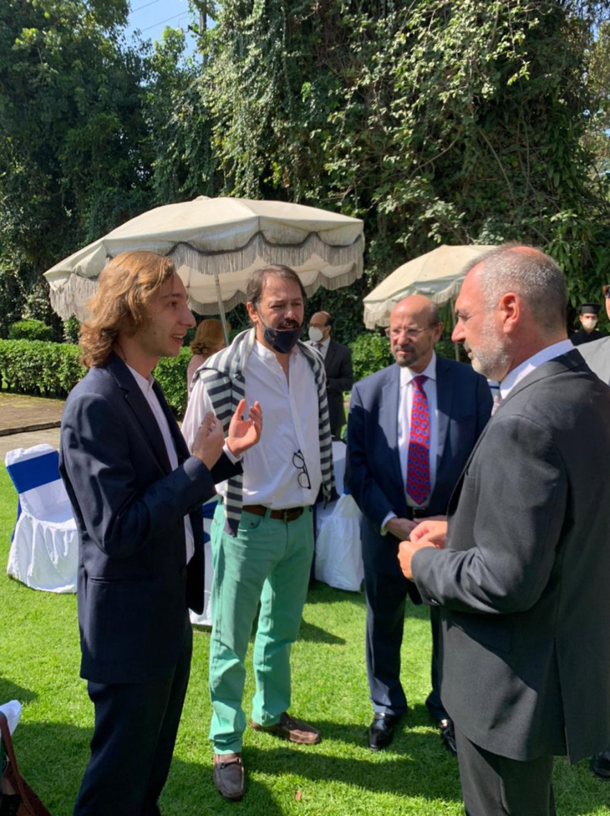 Συνάντηση Κατσανιώτη με τον πρόεδρο του Μεξικού Ομπραδόρ