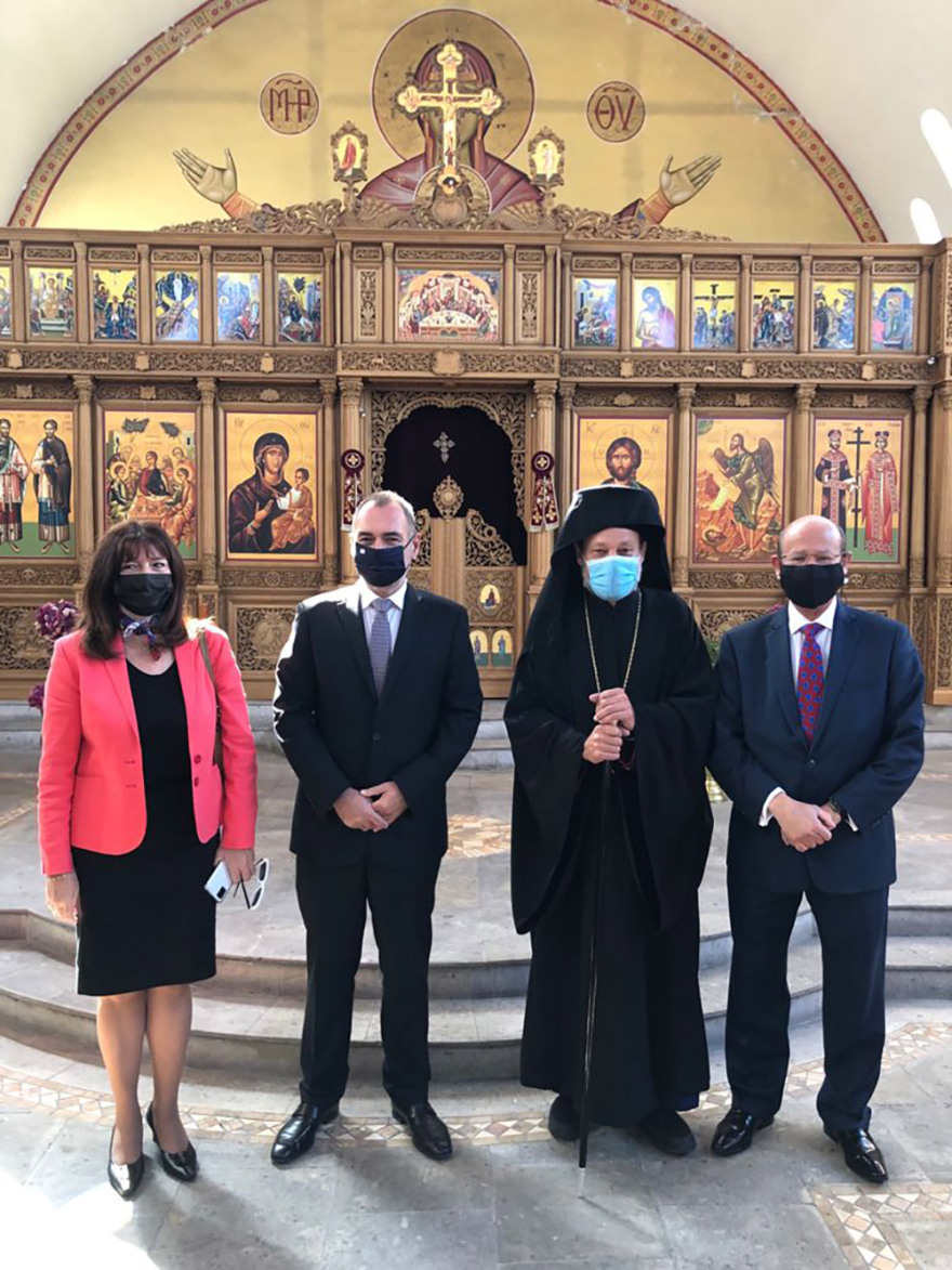 Συνάντηση Κατσανιώτη με τον πρόεδρο του Μεξικού Ομπραδόρ