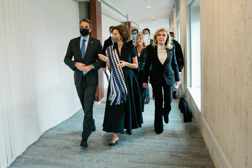 Συνάντηση Μητσοτάκη με Γενική Διευθύντρια της UNESCO: Συζήτησαν για Αγία Σοφία και Μονή της Χώρας