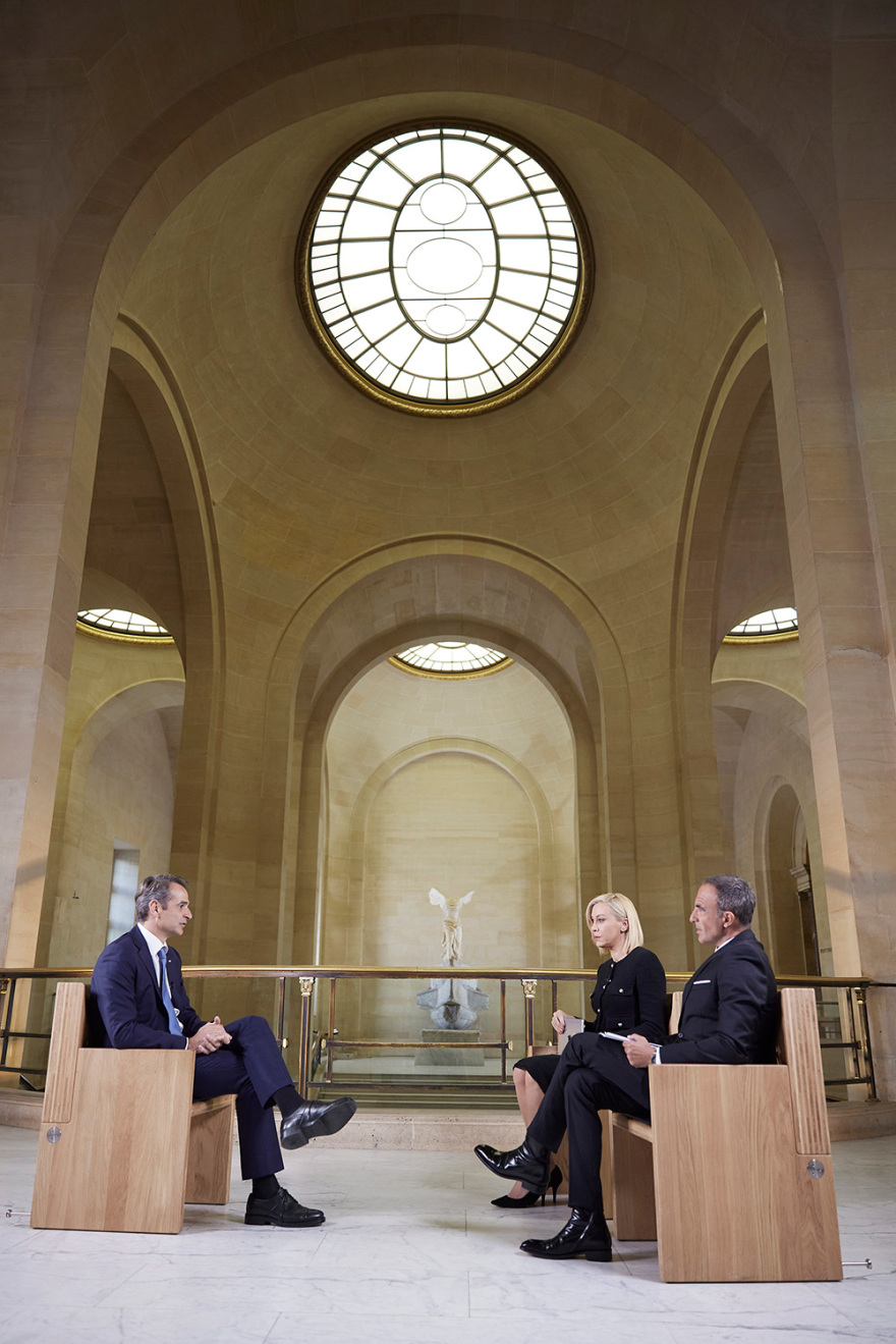 Μητσοτάκης στην ΕΡΤ: Δεν μπαίνουμε σε κούρσα εξοπλισμών με την Τουρκία - Ενισχύουμε την αποτρεπτική μας ικανότητα