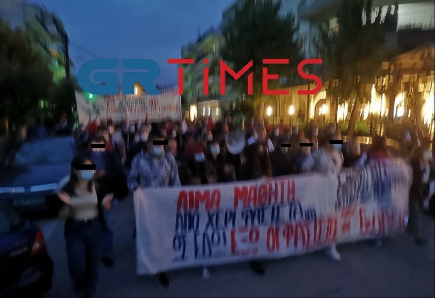 Νέος πετροπόλεμος και χημικά στο ΕΠΑΛ Σταυρούπολης -  Μία σύλληψη και 19 προσαγωγές από την ΕΛ.ΑΣ.