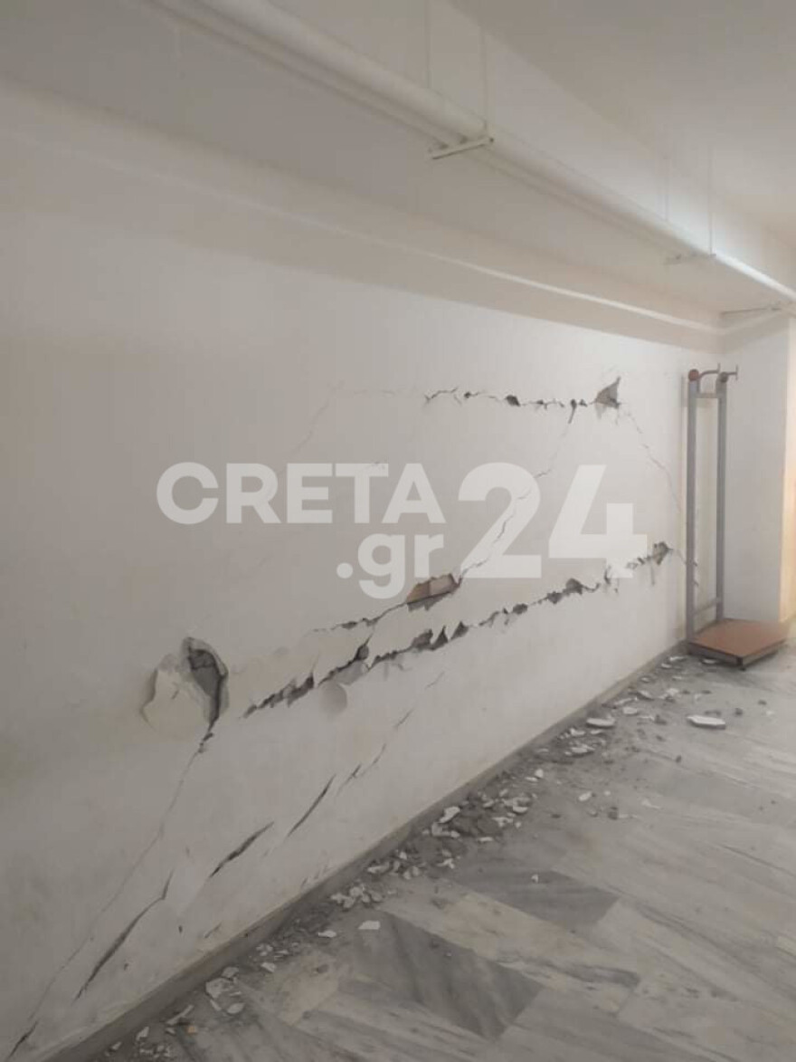 Σεισμός στην Κρήτη: Τον τρόμο που έζησαν τα παιδιά δείχνουν οι φωτογραφίες από τα «πληγωμένα» σχολεία 