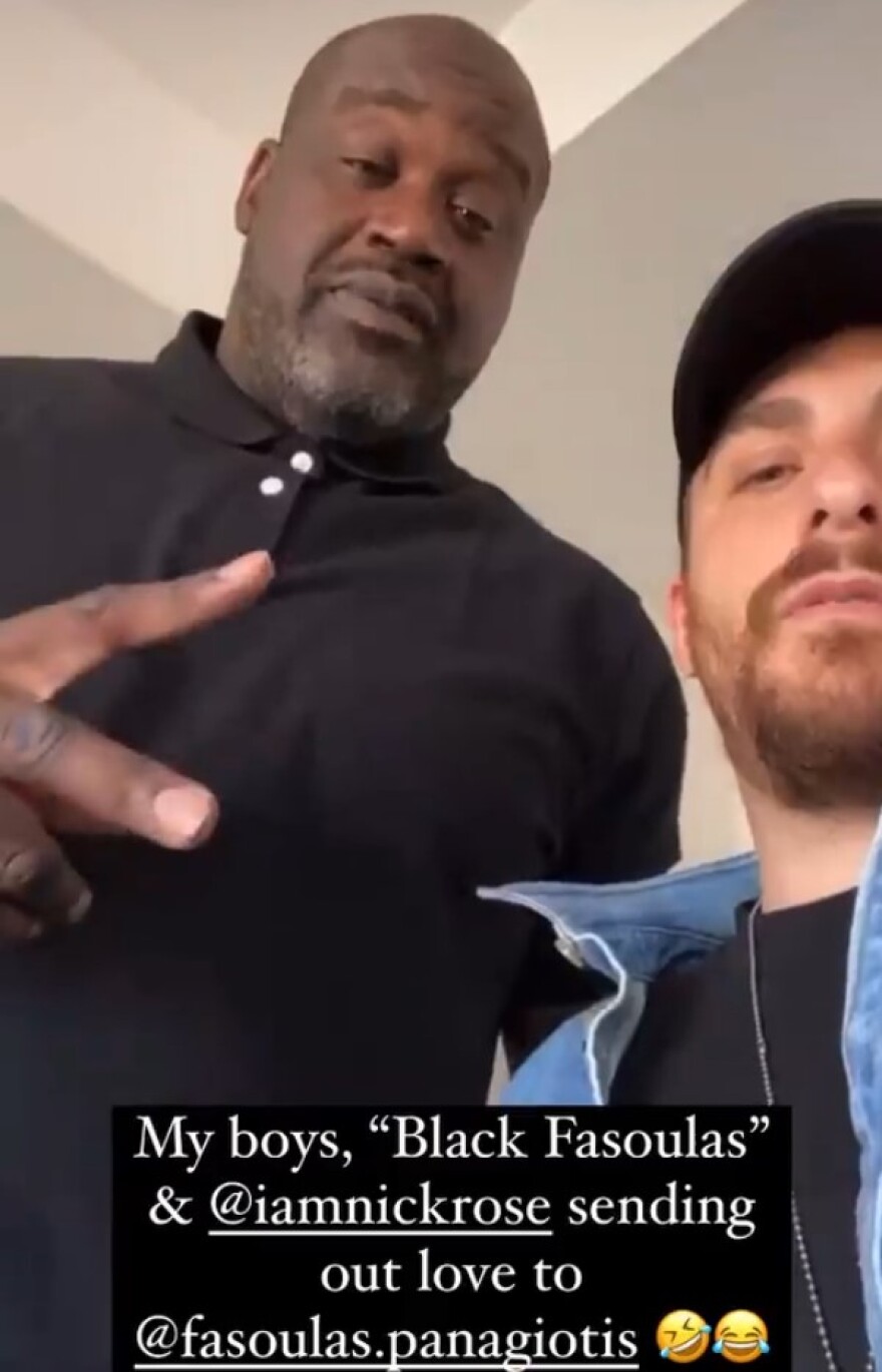 Το φοβερό μήνυμα αγάπης του Ο'Νιλ για τον Παναγιώτη Φασούλα: «Eίμαι ο Μαύρος Φασούλας»