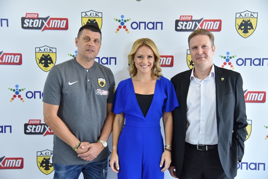 ΟΠΑΠ και ΠΑΕ ΑΕΚ συνεχίζουν μαζί για έβδομη συνεχή σεζόν