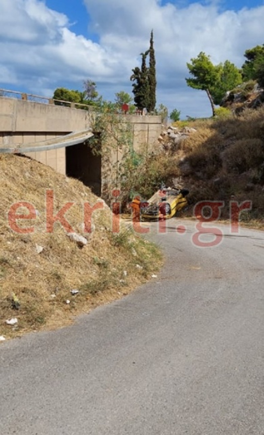 Τροχαίο δυστύχημα στον ΒΟΑΚ - Νεκρός ο 56χρονος οδηγός